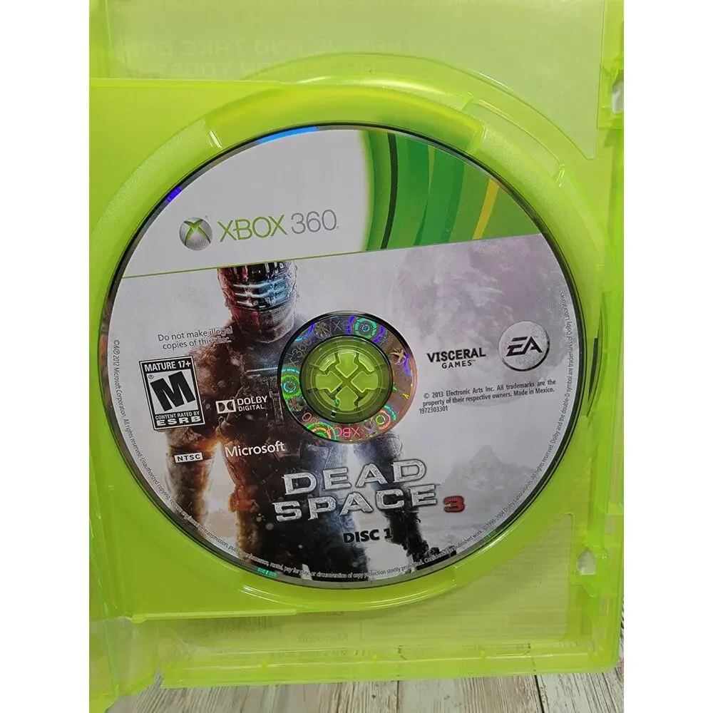 Dead Space 3 Limited Edition Microsoft Xbox 360 Video Game Survival Horror